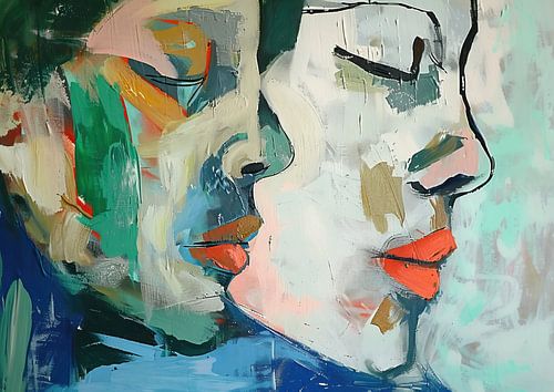 Abstract Portret | Abstract Gezicht