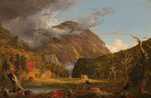 Thomas Cole-A View of the Mountain Pass Called the Notch of the White Mountains (Crawford Notch)