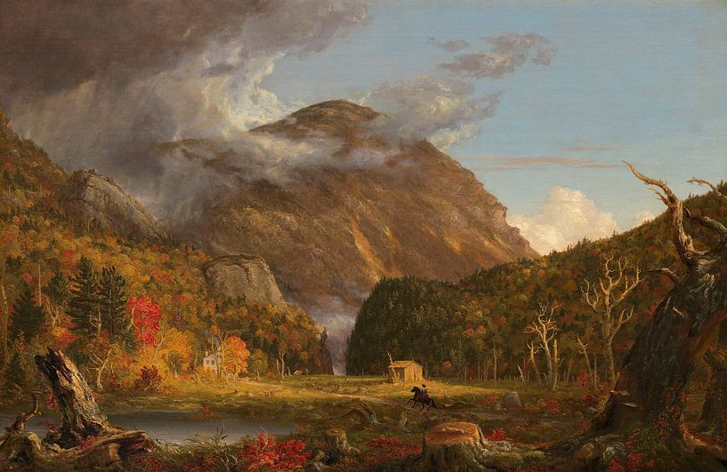 Thomas Cole-A View of the Mountain Pass Called the Notch of the White Mountains (Crawford Notch) by finemasterpiece
