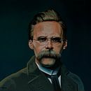 Friedrich Nietzsche Painting by Paul Meijering thumbnail