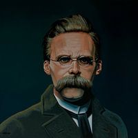 Friedrich Nietzsche Painting