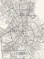 Eindhoven city map - City - Light version - Map