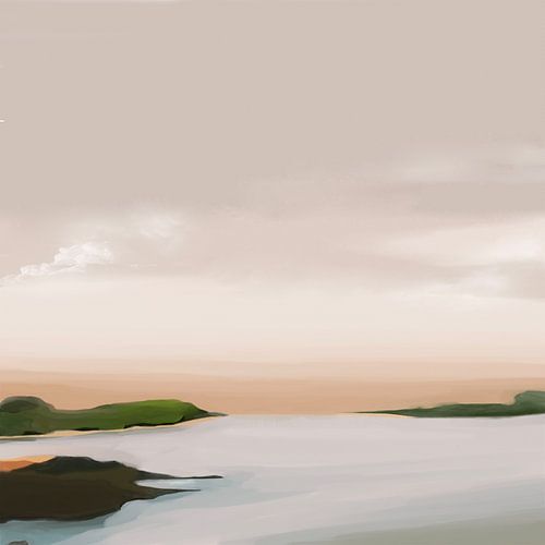 Calm lake