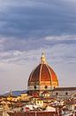 View of the Cathedral of Santa Maria del Fiore in Florence, Itali by Rico Ködder thumbnail