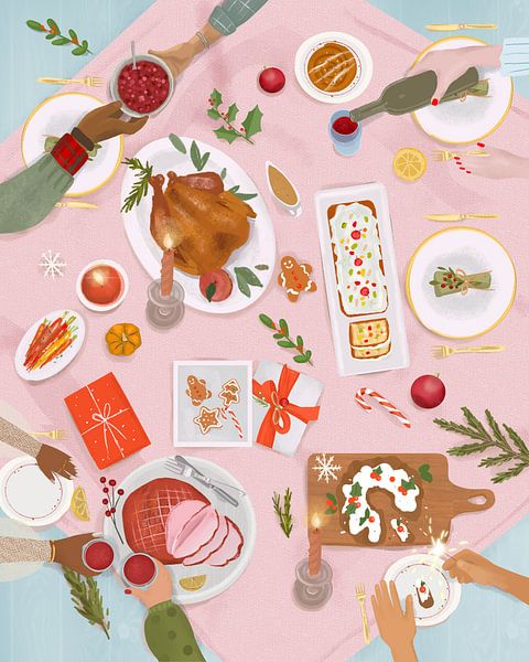 Brunch de Noël par Petra Lizde
