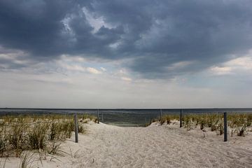 Kort voor het onweer van Ostsee Bilder