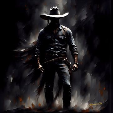 Country & Western - Fantôme de l'Ouest sur Johannas Art Creations