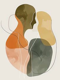 I Love You Style Abstract by TOAN TRAN