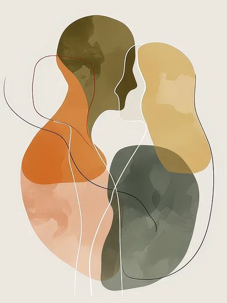 Ich liebe dich Stil Abstrakt von TOAN TRAN