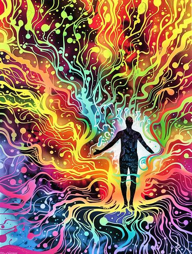 Begin met kunstmatige intelligentie | Pop Art Poster