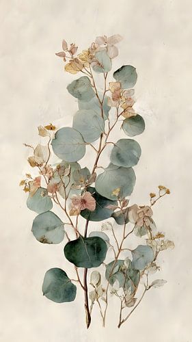 Soft Eucalyptus Bloom