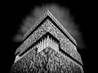 Mas building of thousands of tiles.