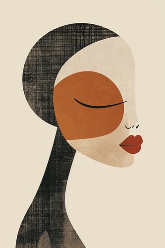 Tranquillité féminine minimaliste