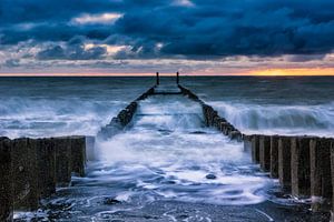 Storm in  Westkapelle
