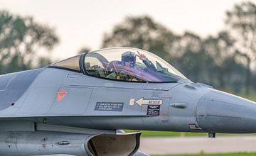 Koninklijke Luchtmacht F-16 Fighting Falcon (J-508). van Jaap van den Berg