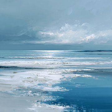 Witte Wolken Schuim van Karina Brouwer