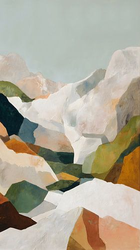 ABSTRACT BERGLANDSCHAP 2 of 5