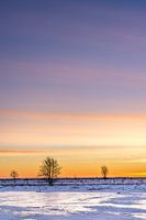Sunrise in the polder