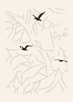 Reis van een vogel