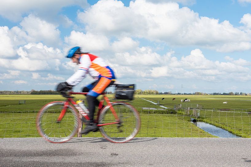 Mit dem Fahrrad durch die niederländischen Polder von Martijn van Leeuwen