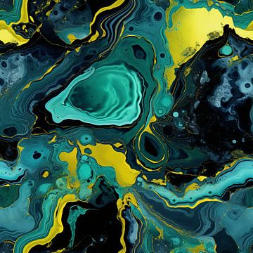 Abstracte vloeiende organische kleuren dynamische energie van gm_designs