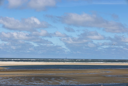 Foto's van het Noordzee-eiland Borkum.