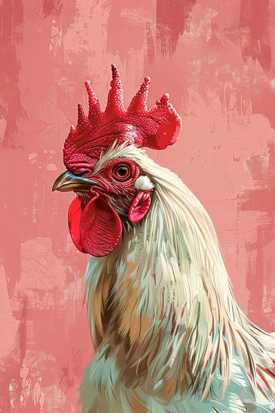 Hahn Illustration von ARTemberaubend