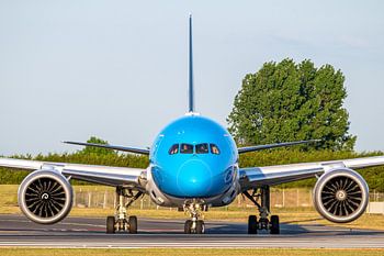 klm boeing 787 kopfüber