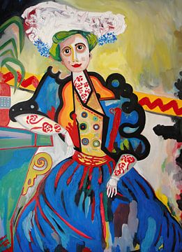 Frau von Amadeo de Souza-Cardoso von Peter Balan