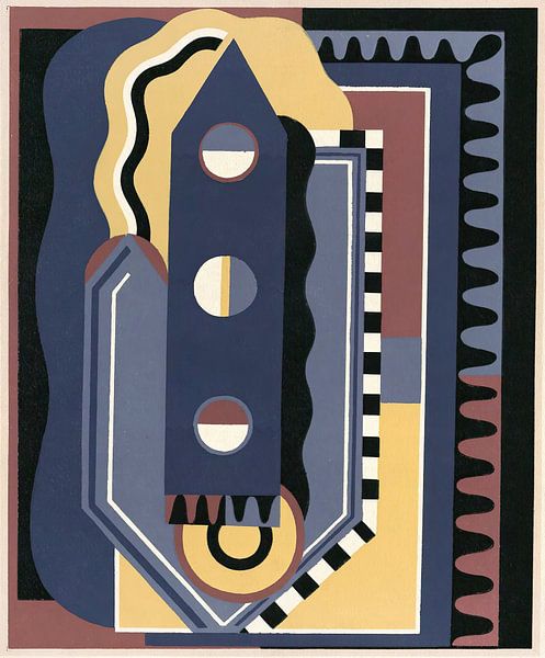 Collection Décors et couleurs 04 (1930) de Georges Valmier par Peter Balan