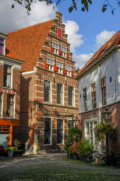 School waar Rembrandt les kreeg van Dirk van Egmond