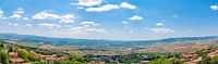 Panorama Toscane bij Volterra