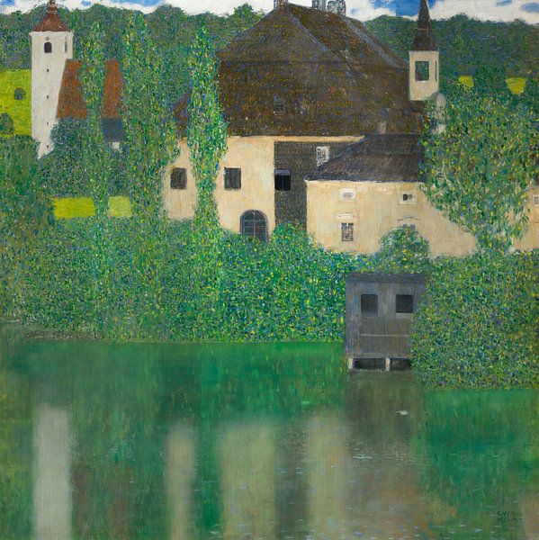 Wasserschloss, Gustav Klimt von All the Masters