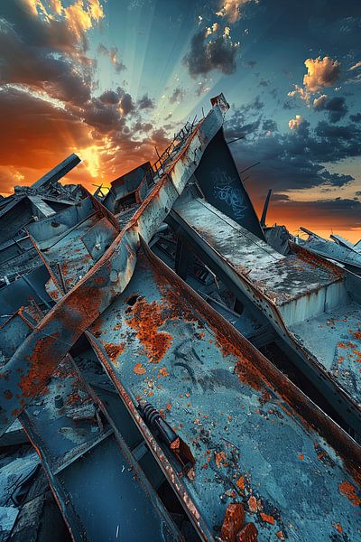 Lost Places: Industry by Poster Art Shop