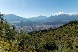 Vue sur Innsbruck