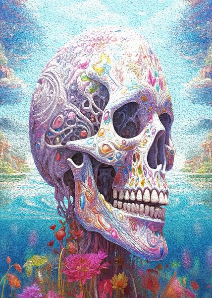 crâne hypnagogique par irvan halim