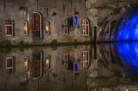 Oudegracht à Utrecht près de Stadhuisbrug par Donker Utrecht Aperçu