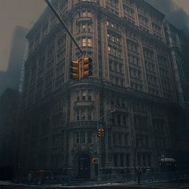 Het Alwyn Court-gebouw, New York van Jonas Röjestål