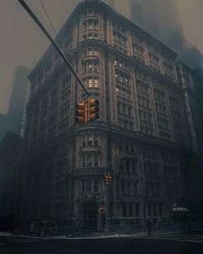 Het Alwyn Court-gebouw, New York van Jonas Röjestål