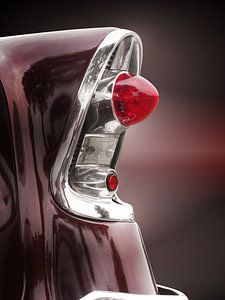 Voiture ancienne américaine Bel Air 1956 Arrière