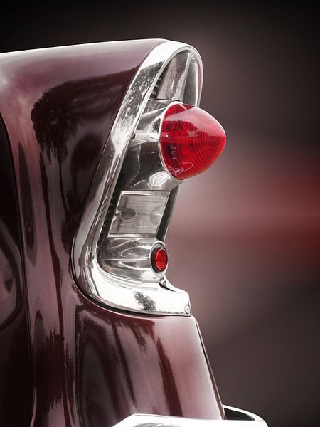 Voiture ancienne américaine Bel Air 1956 Arrière par Beate Gube