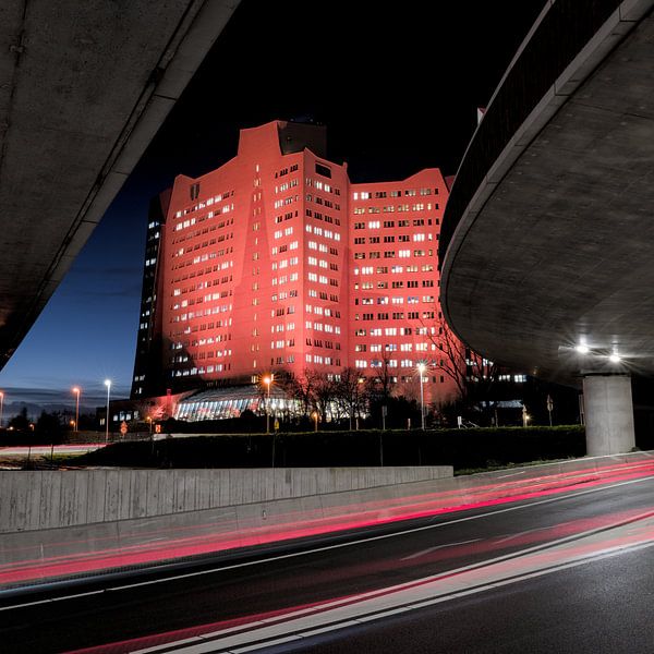 Gasunie Orange light for awareness by Photoharald