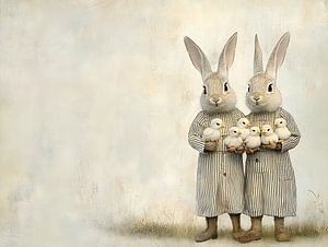 Das Osterhasenpaar