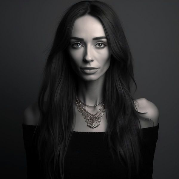 Portrait par fernlichtsicht