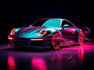 Porsche 911 Carrera Auto Car by FotoKonzepte