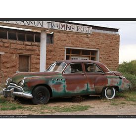 Canyon Trading Post - DIN A2 van Matthias Brix