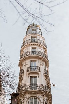 Mooie, romantische gebouw in Parijs | Straatfotografie | Architectuur van eighty8things