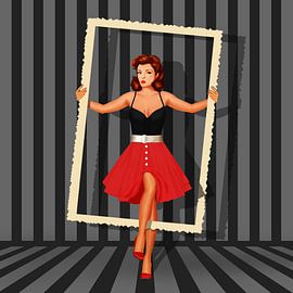 Omlijst Schoonheid van Monika Jüngling