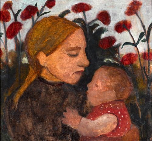 Paula Modersohn-Becker. Meisje met kind