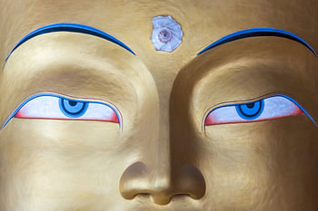 Les yeux du Bouddha